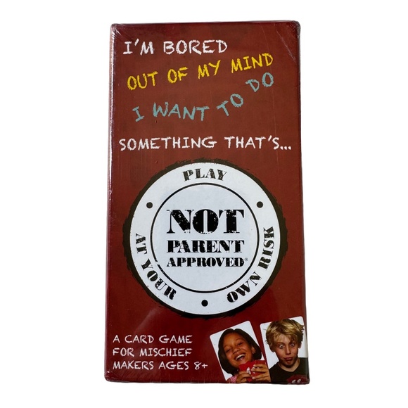 NEW Not Parent Approved:An Inappropriately Appropriate Game for Mischief Makers - Picture 1 of 6